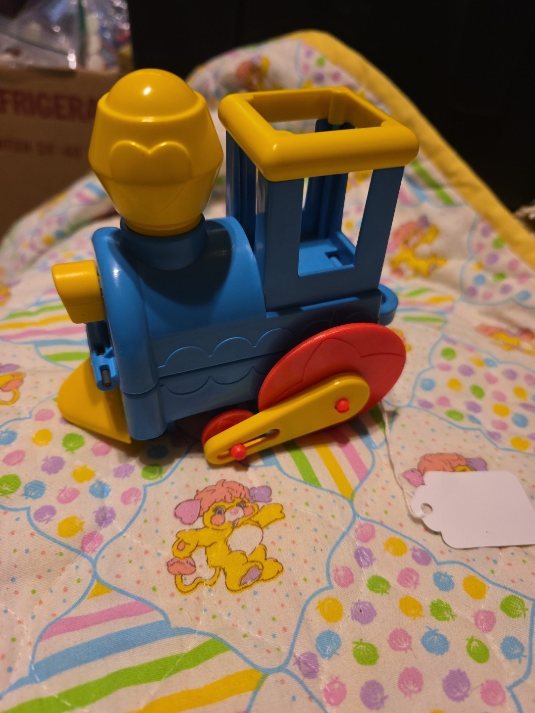 Train Engine Play-Doh Press Bright Starters Kenner 1990 VTG Circus toy piece