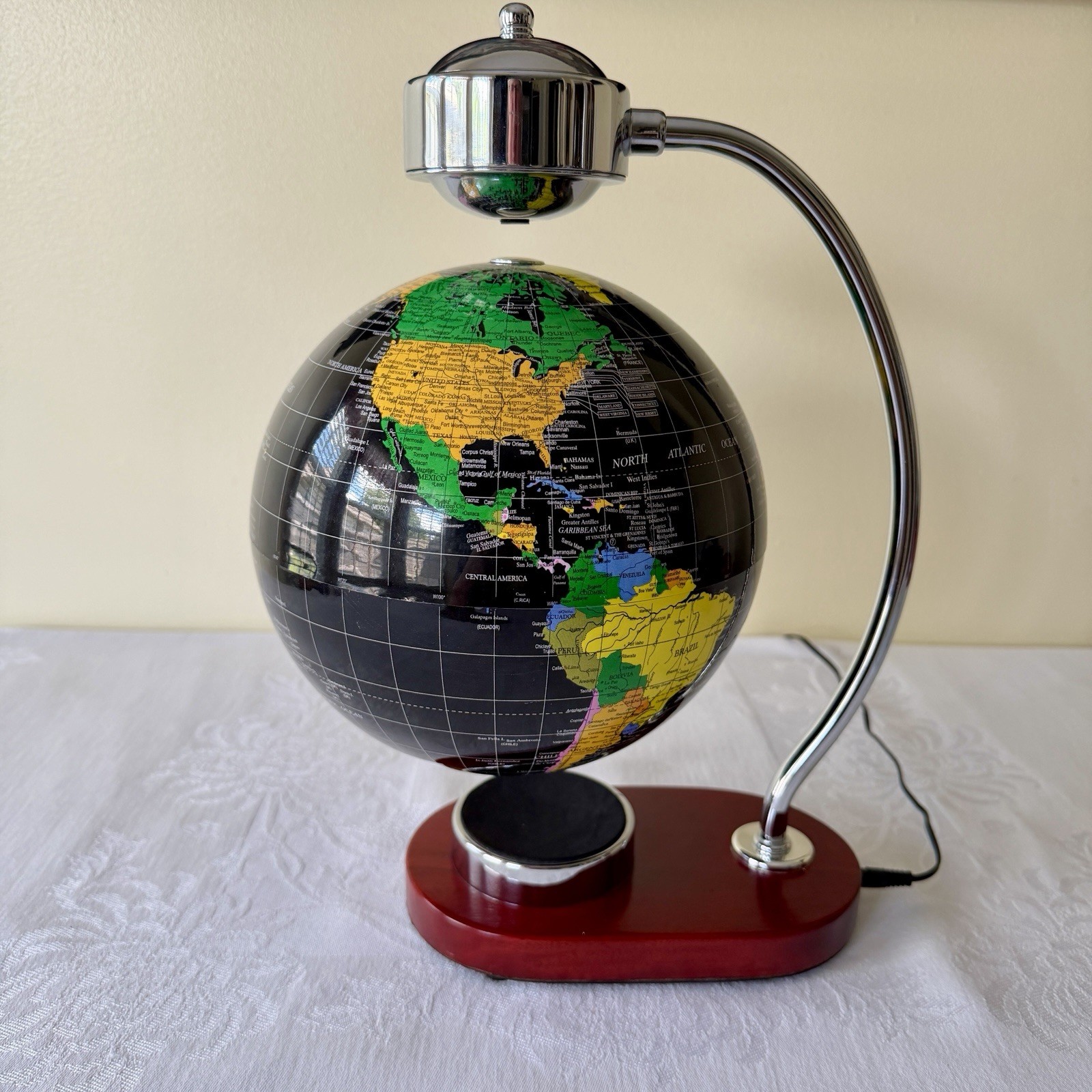 CRAM Magnetic Levitating Floating 8” World Globe