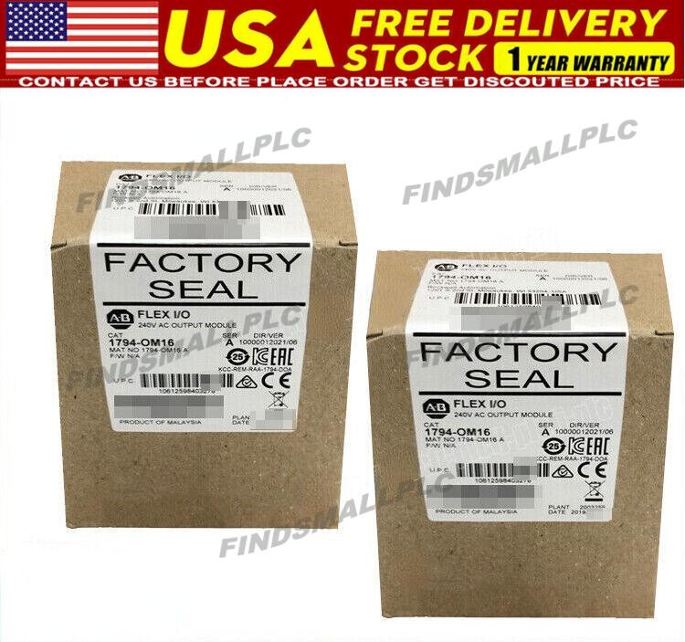 New AB 1794-OM16 Flex 16 Point Digital Output Module 1794OM16 Sealing 1PCS