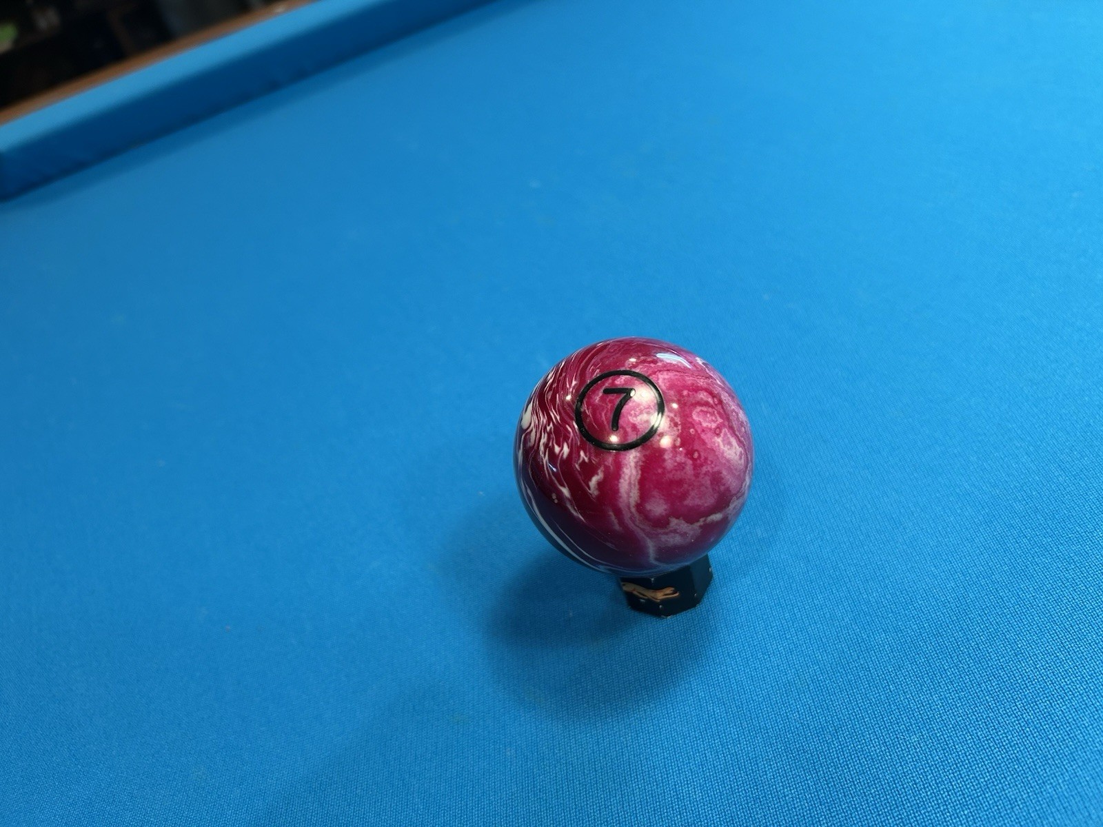 Marble/swirl Unique Pool Ball Seven/ 7 Ball