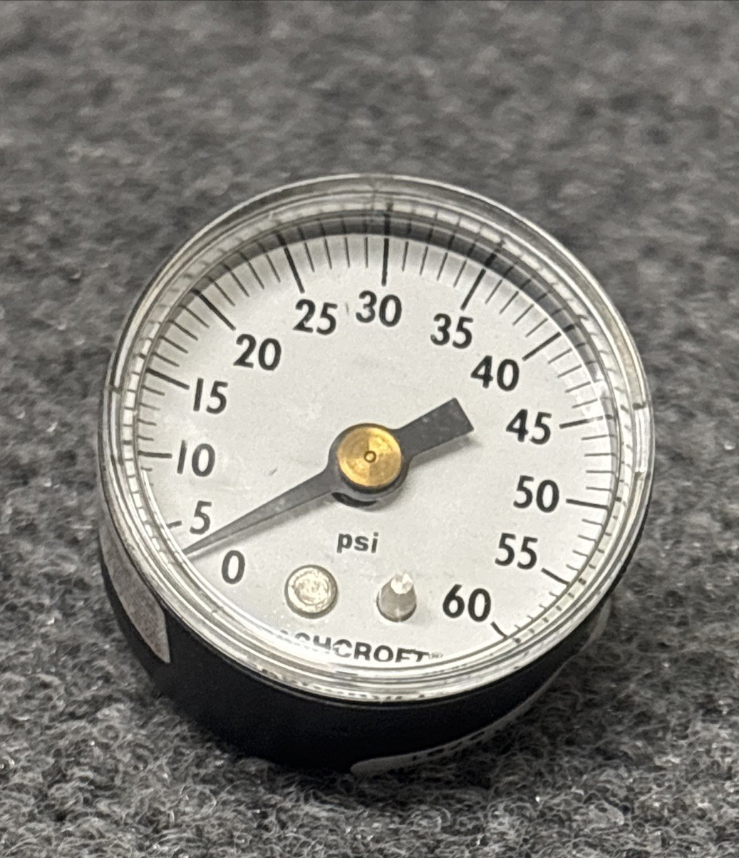 Ashcroft 5WG97 15W1005PH 01B XZG 60 Pressure Gauge 0-60Psi New Other