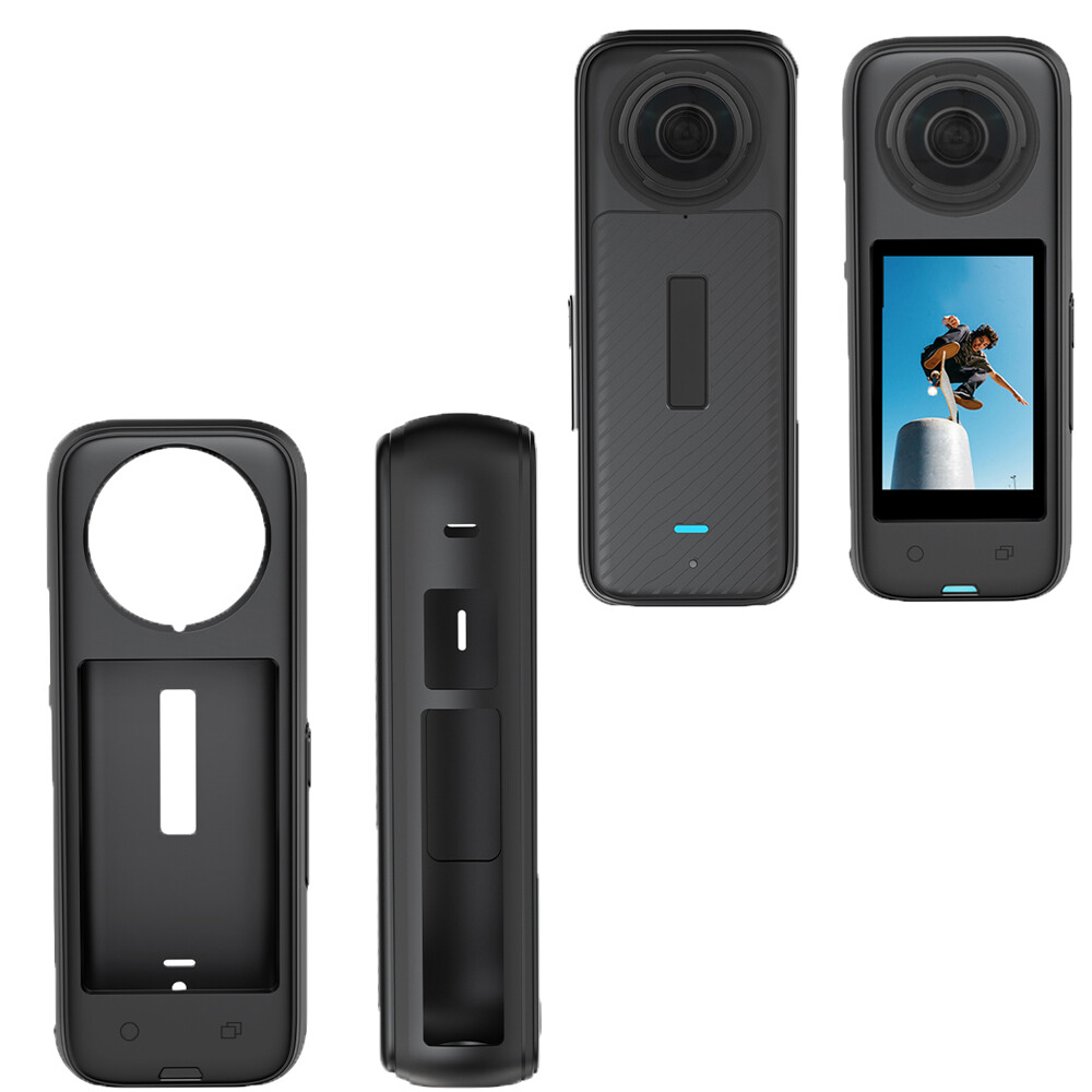 Camera Body Drop and Scratch Protection Silicone Case Accessory For Insta360 X4