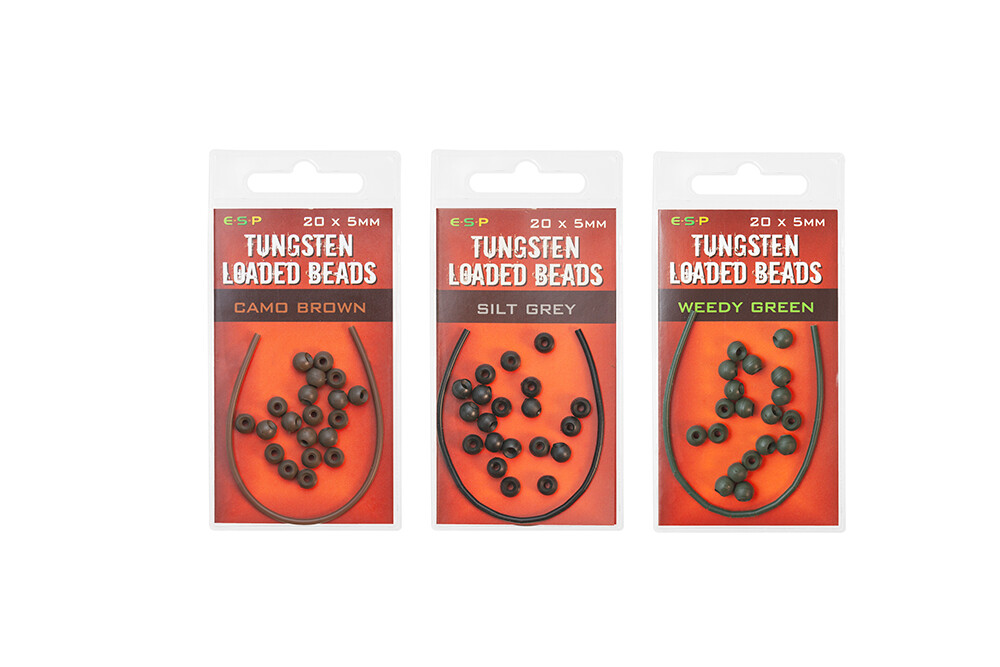 ESP Tungsten Loaded Beads 20 x 5mm Assorted Colours