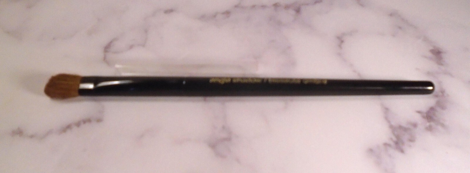 Lancome ANGLE SHADOW BRUSH #13 PLASTIC SLEEVE / BLACK HANDLE
