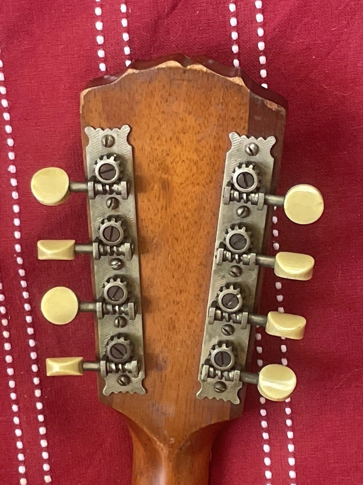 The Gibson 1917 Model A 8 String Mandolin & Case All Original Sounds Great !