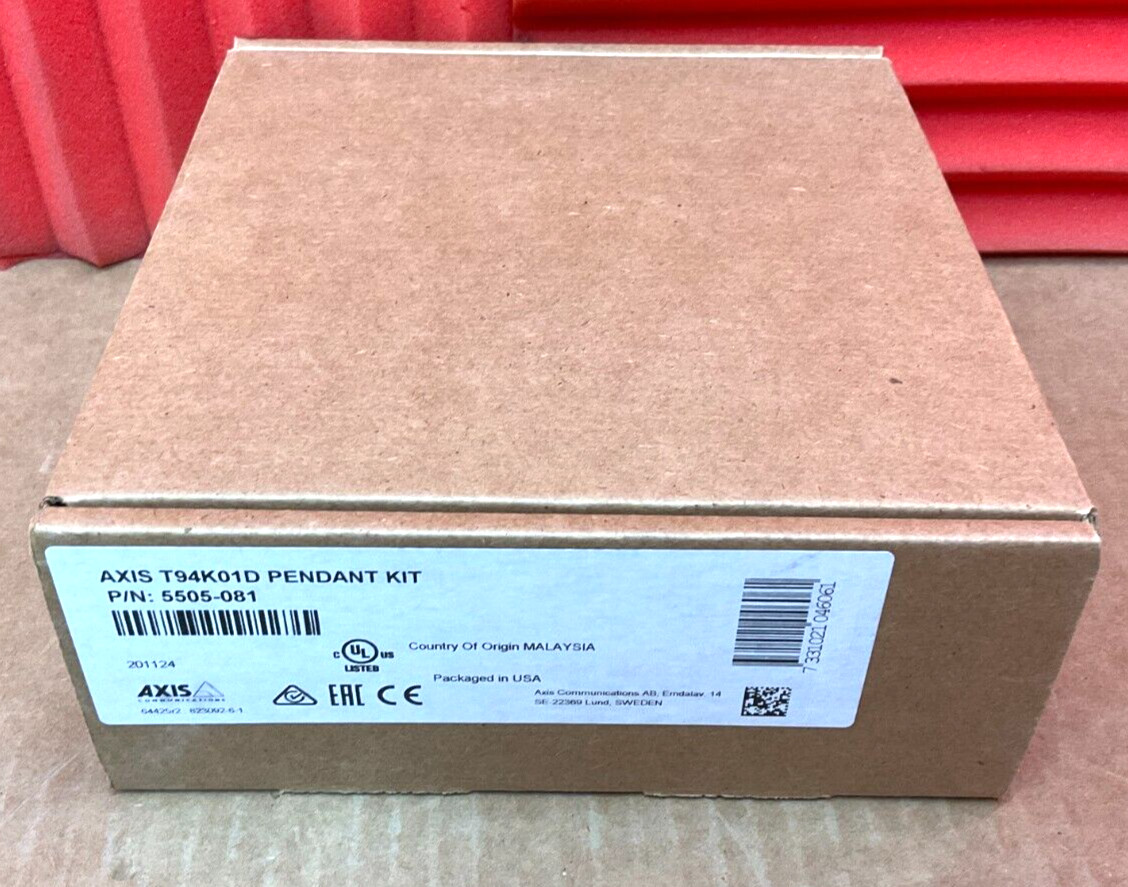 Axis T94K01D Pendant Kit P3215 P3364 5505-081 ✅❤️✅❤️ NEW! FACTORY SEALED!