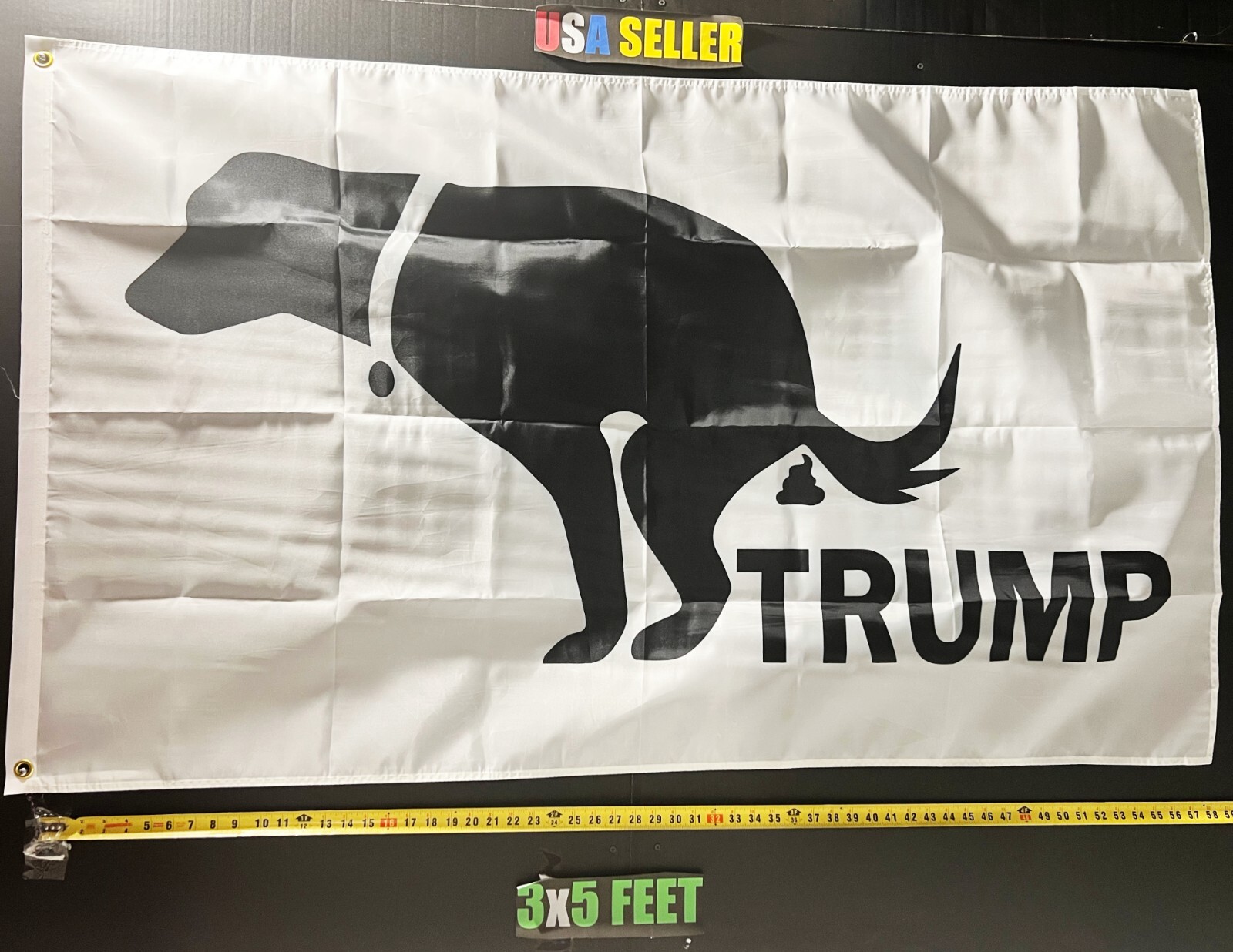 Anti Trump Flag FREE SHIPPING 5 Trump For Prison America Beer Man Cave Sign 3x5'