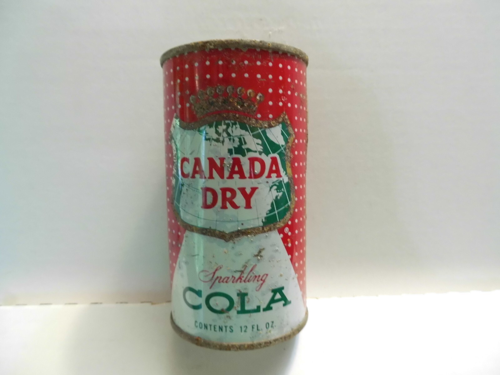 CANADA DRY SPRAKLING COLA  F/T SODA CAN