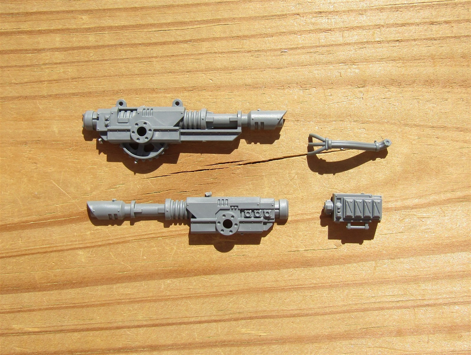 40K Astra Militarum Cadian Field Ordnance Battery Heavy Lascannon Bits