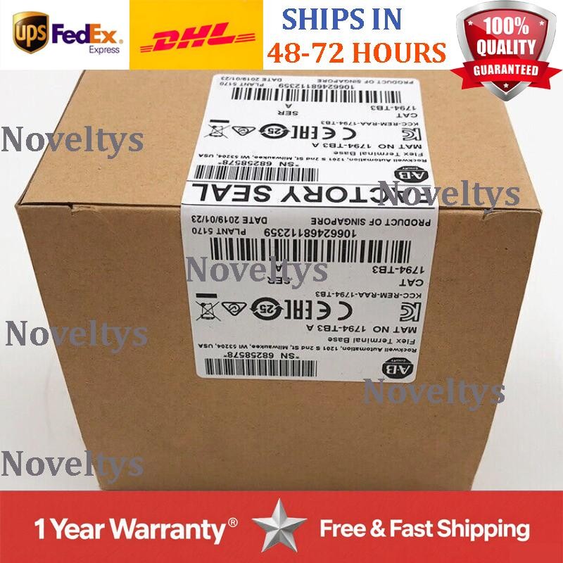1794-TB3 New AB Factory Sealed in Stock Flex Terminal Base 1794TB3 US Free Tax