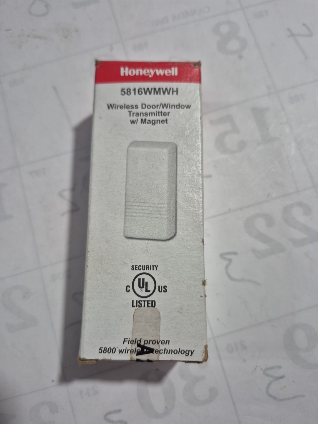 Honeywell 5816WMWH Door/Window Transmitter - with Magnet White NEW