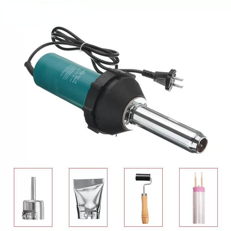 220V 1080W Heat Plastic Hot Gun Air Welding Torch Hot Air Blowers Welding Machin