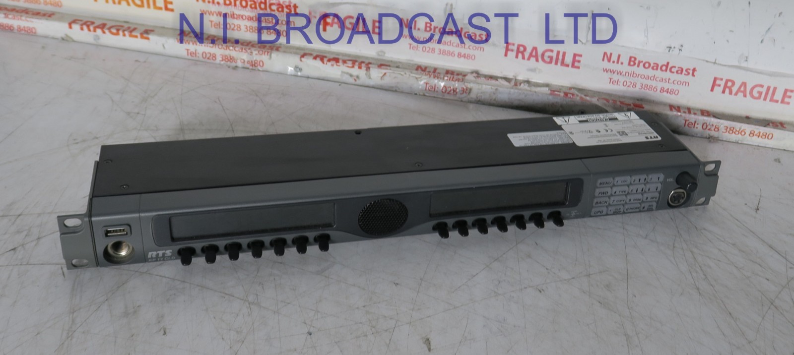 RTS kp12 cld  colour 12x channel colour LCD display panel for intercoms