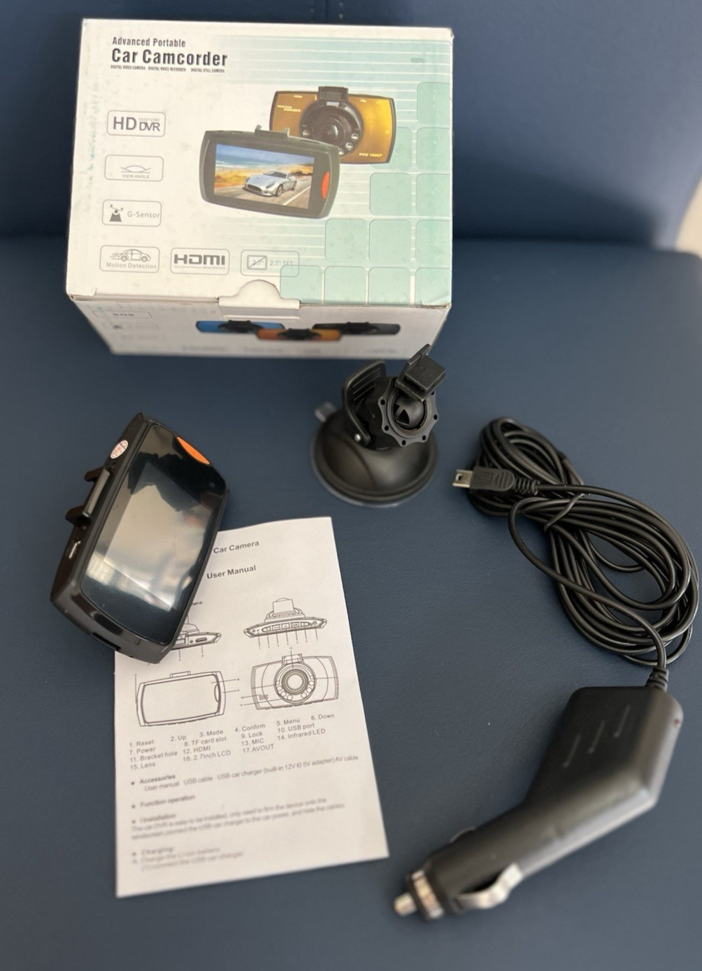 Advanced Portable Car Camcorder NEW Digital Video/Voice Recorder/Still Camera