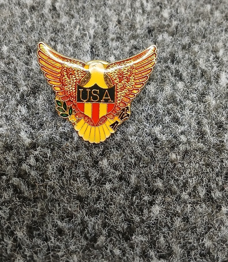 U.S.A Eagle Lapel Hat Pin