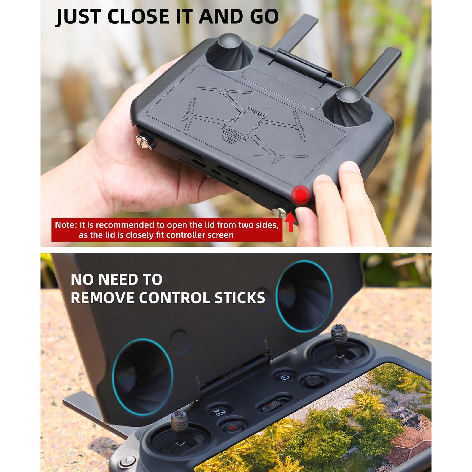 Sun Hood Protective Cover Case Protector Adjust For DJI RC Pro Controller