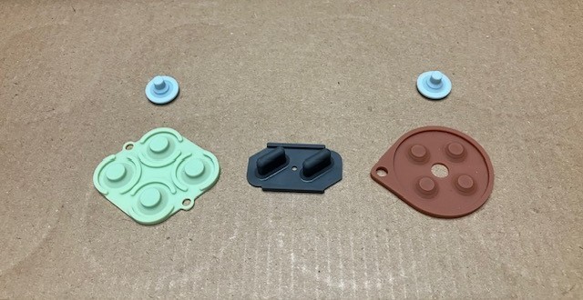 Super Nintendo SNES OEM Controller Membranes Silicone Button Pads