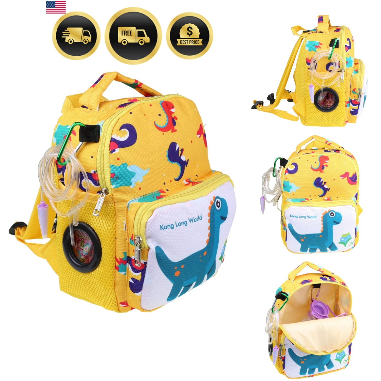 Feeding Tube Backpack for Feeding Tube G Tube J Tube GJ Tube Backpack for Ent...