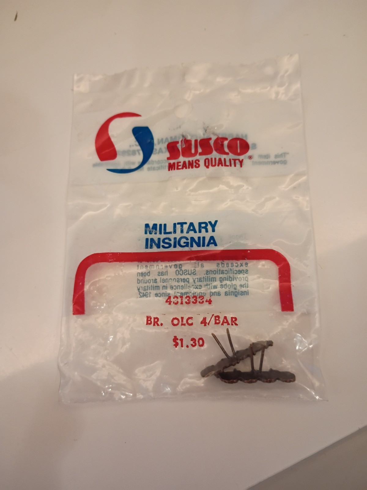 Susco Military Insignia susco military insignia br olc 4 bar 4313334