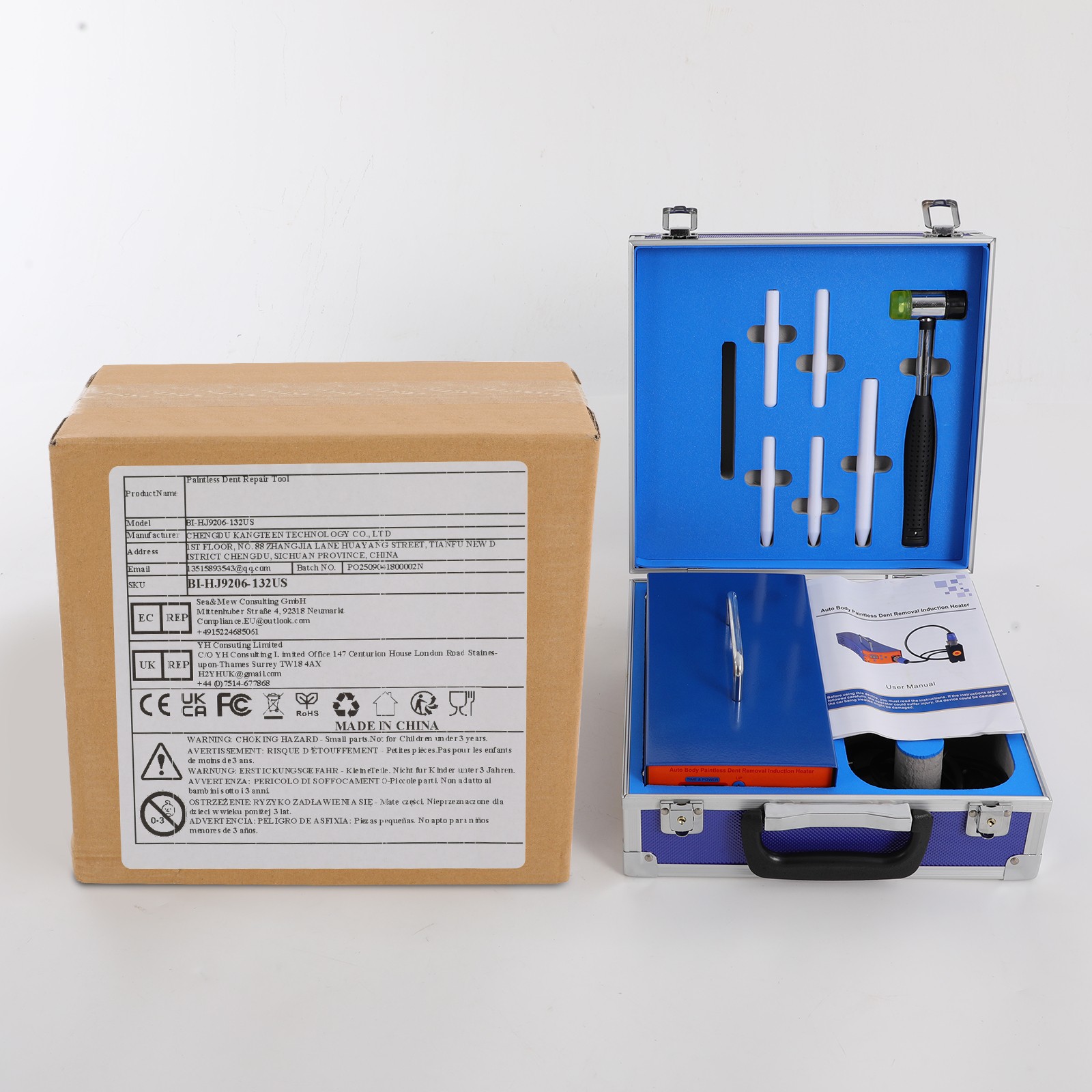 1380W 110V High Efficiency Tool Electromagnetic Induction Dent Repair Instrument