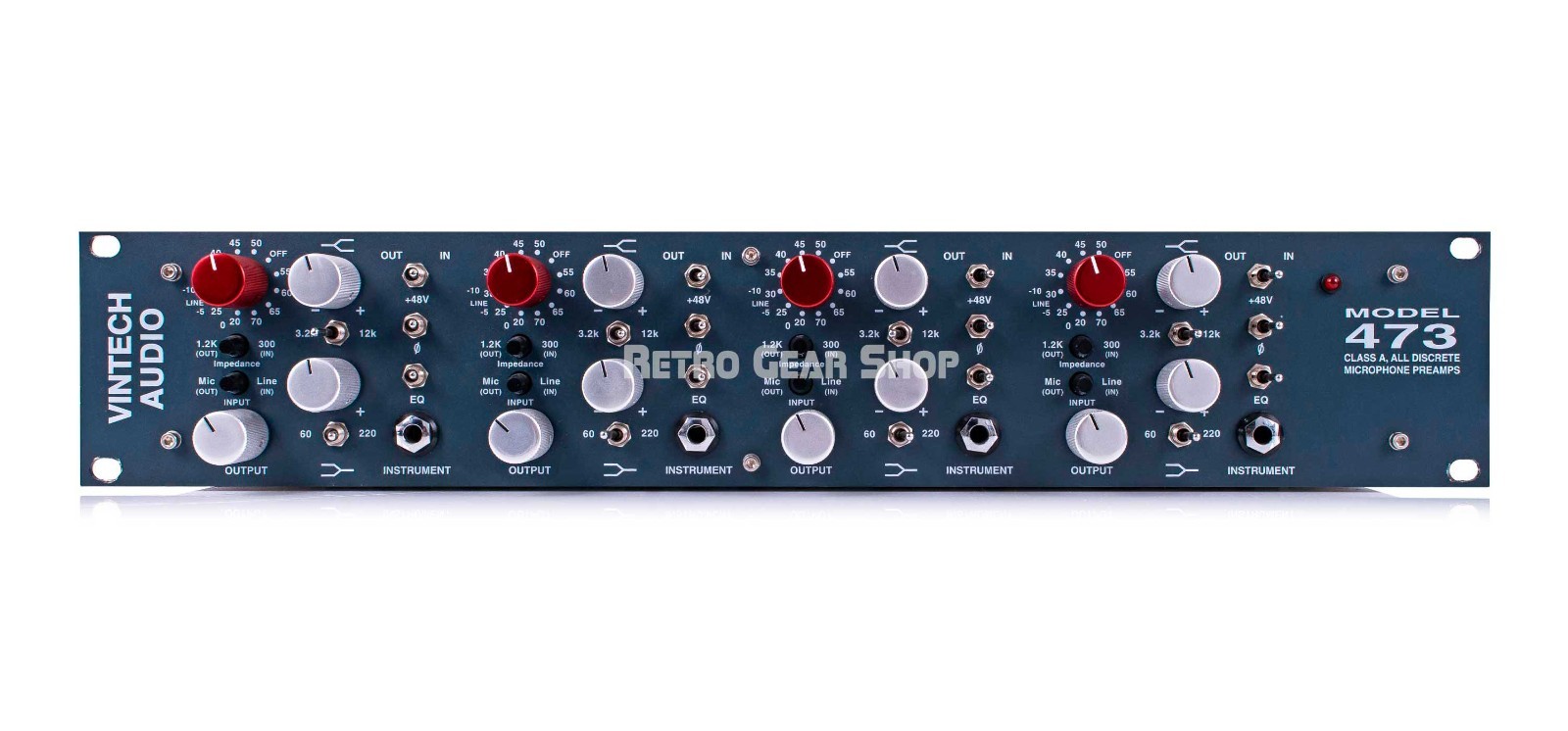 Vintech Audio 473 Microphone Preamplifiers with Equalizer