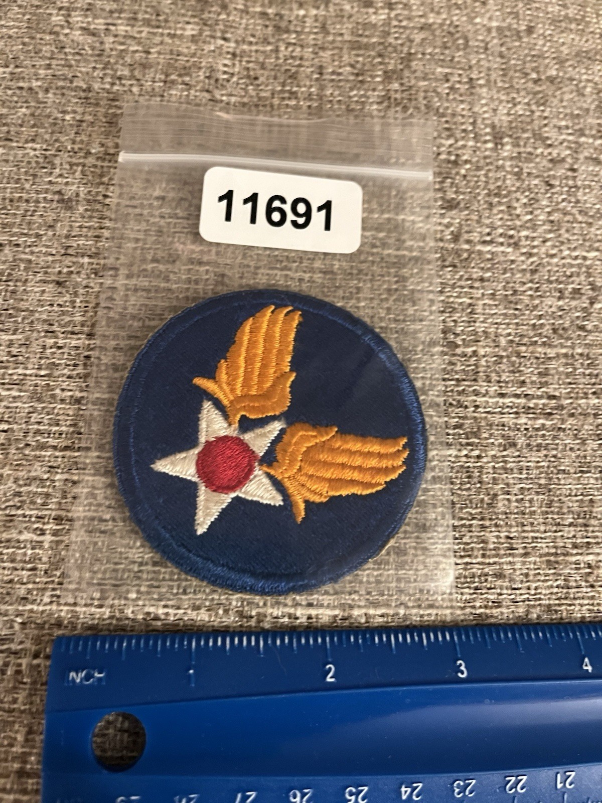 WWII US Army Air Force Patch Air Corps INV11691