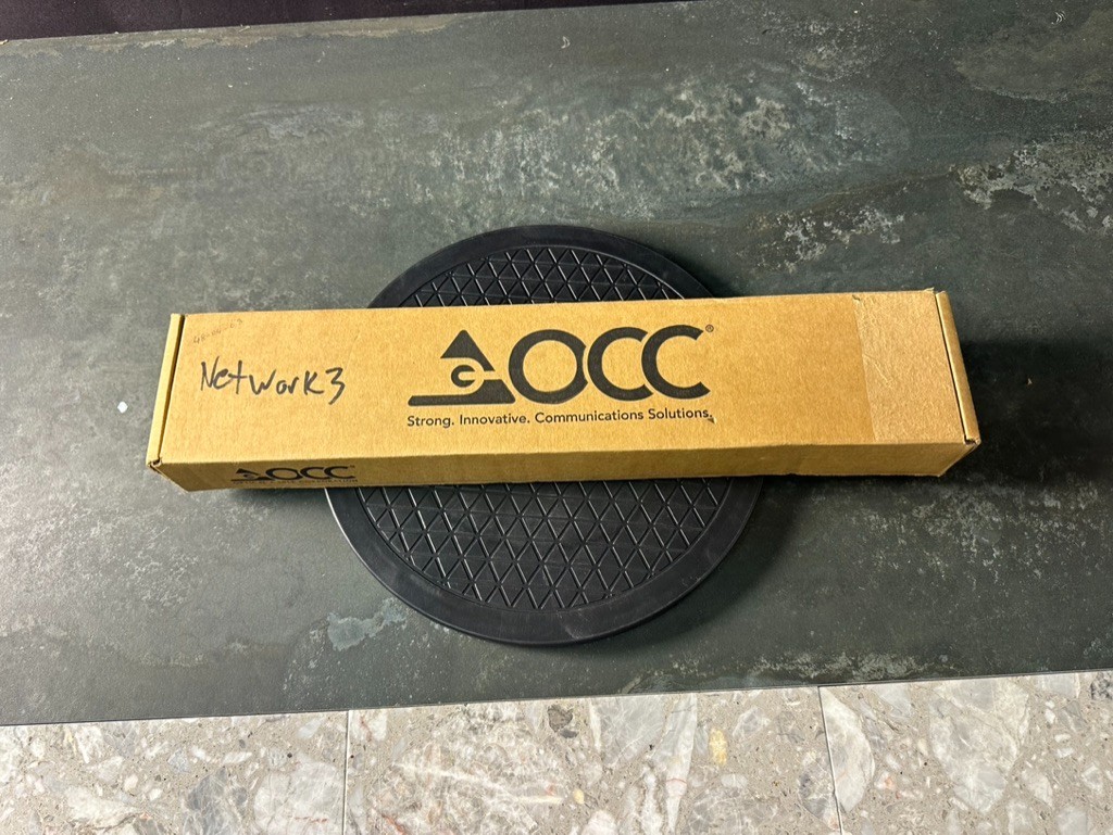 OCC DCC4888/110A5E-R 48-Port Cat5e Rackmount Patch Panel 1RU 110 Style NIB