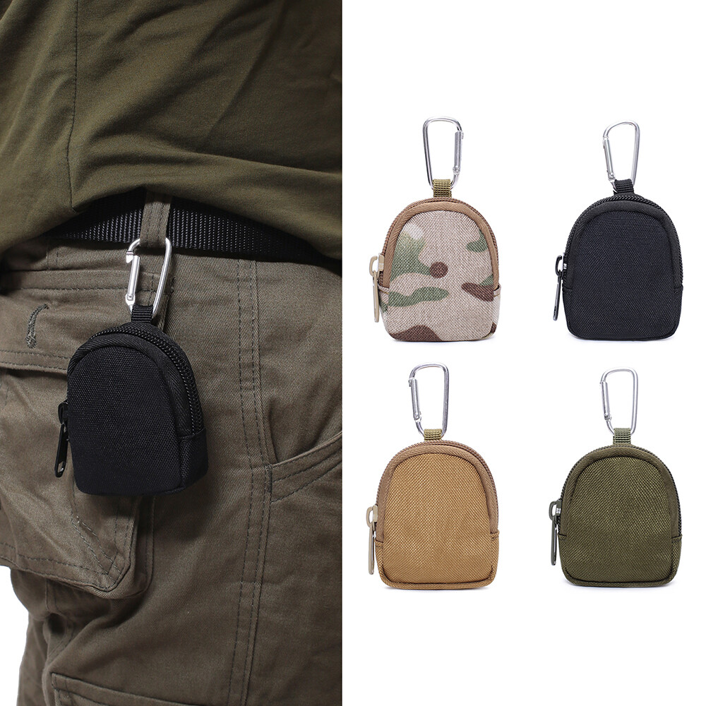 Tactical Molle Pouch Waist Pack Utility EDC Bag Coin Purse Key Case for Hiking
