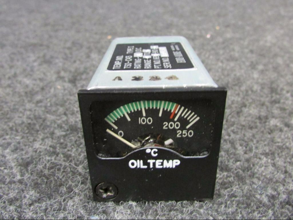 169V-910-29 Edo-Aire Oil Temp Gauge (Volts: 28) (SA)