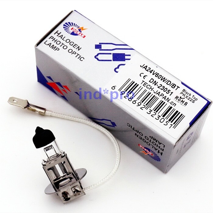 PKX22S JA 24V60W halogen bulb G6.35 base for Belmont shadowless dental lamp