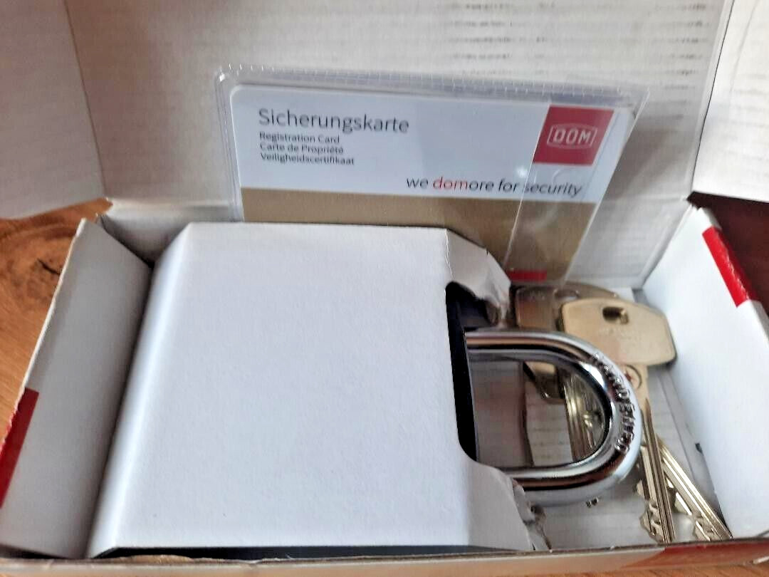 NEW !!!!DOM Sirius High Security Padlock