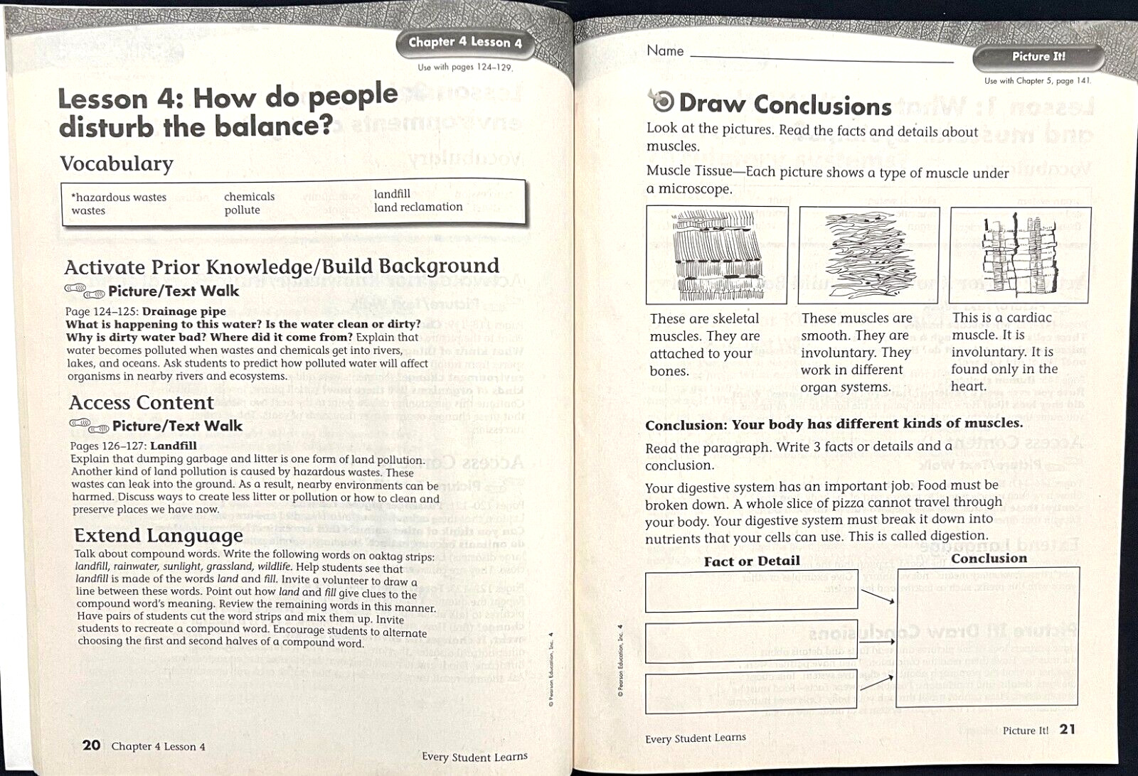 4th Grade - SCIENCE - EVERY STUDENT LEARNS - TEACHER GUIDE (2006, Foresman)