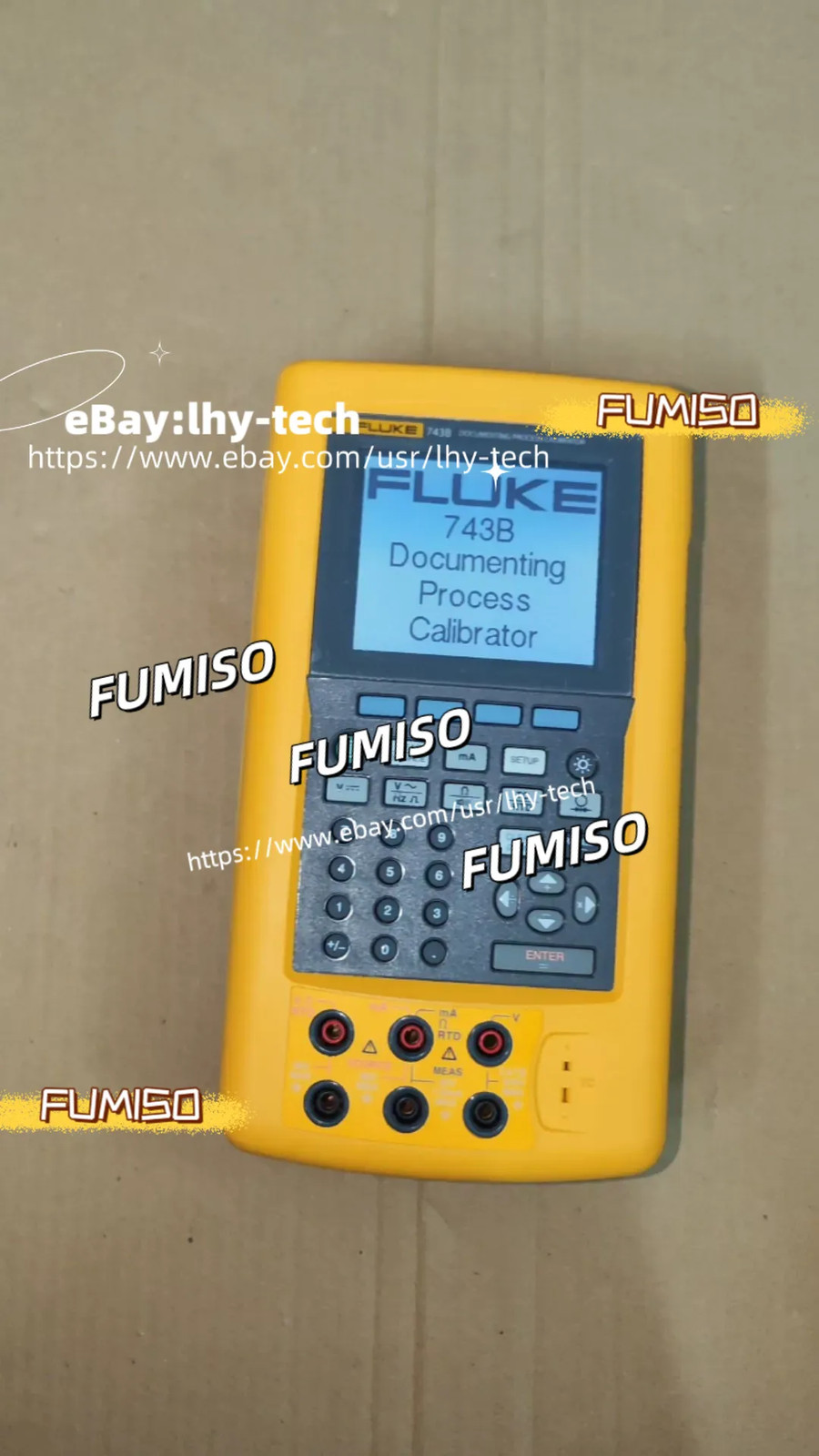 Fluke 743B Documenting Process Calibrator used&lhy