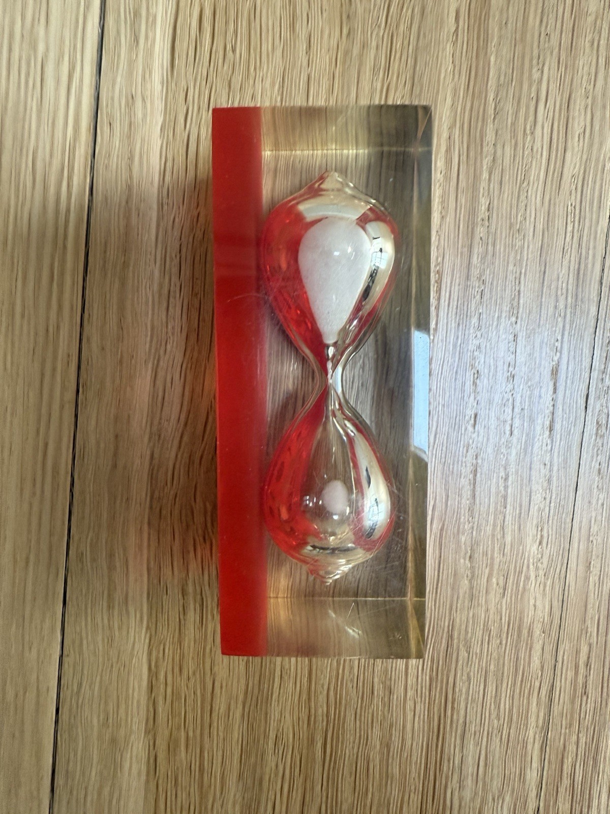 Supreme New York Glass Sand Timer Spring/Summer 15 SS15 Box Logo