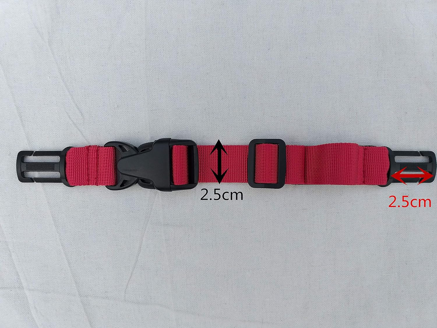Backpack Chest Strap- Nylon -Suitable for Webbing on The Backpack up to 25MM(...