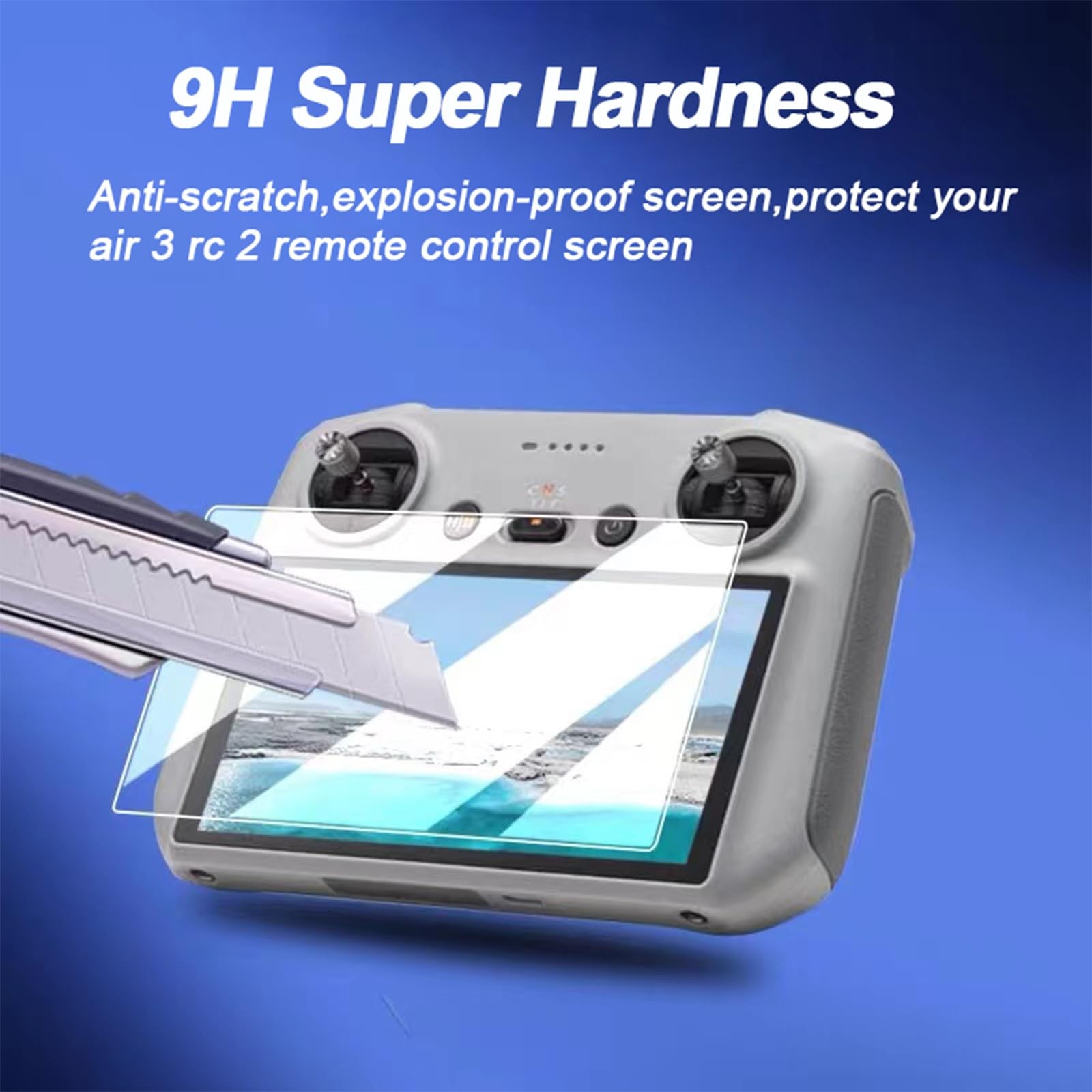 Controller Protective Silicone Case Cover+HD Screen Protector Films for DJI M...