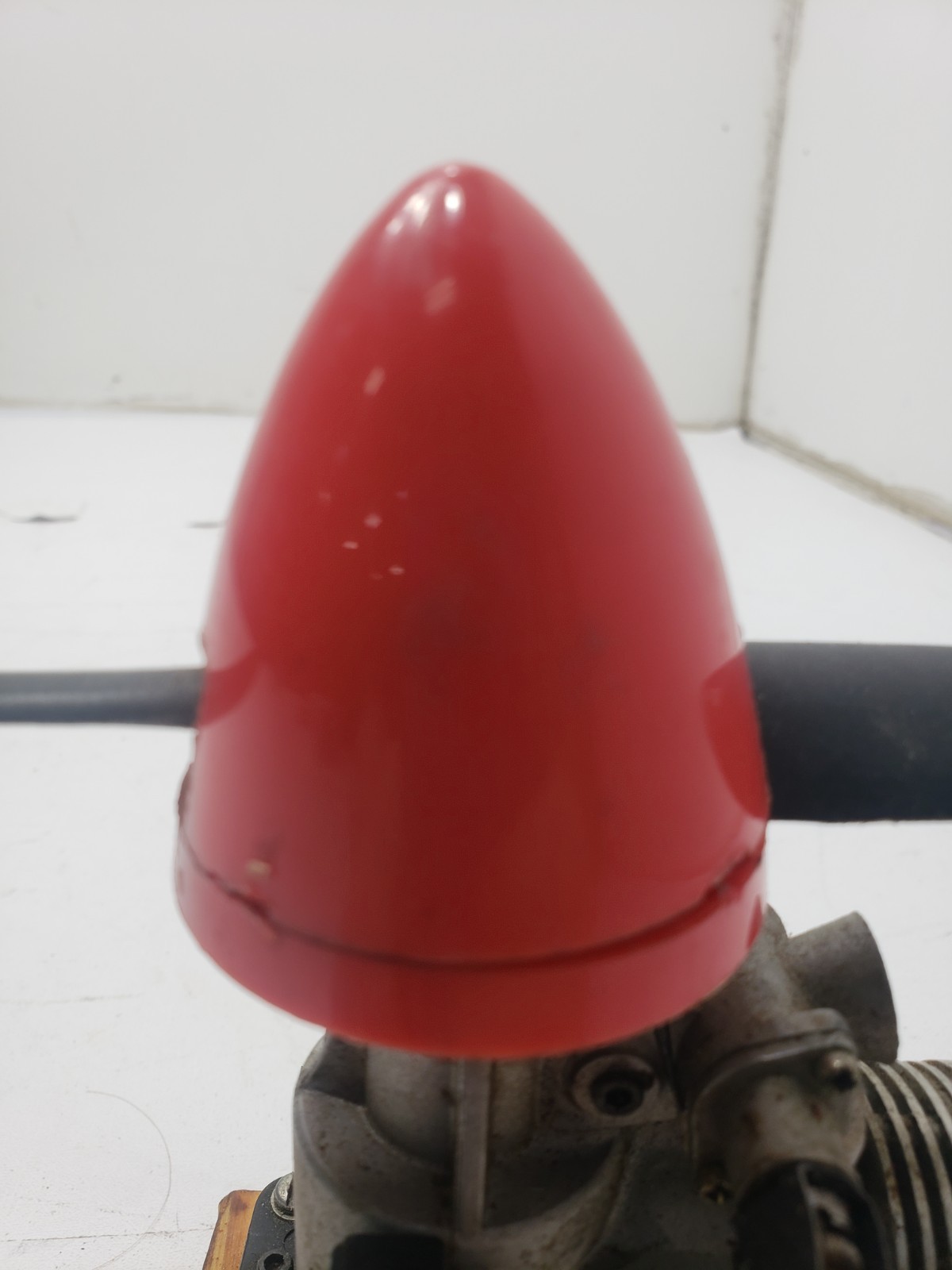 Fox .40 Glow RC Airplane Engine w/ Master Airscrew Prop & Test Stand Untested