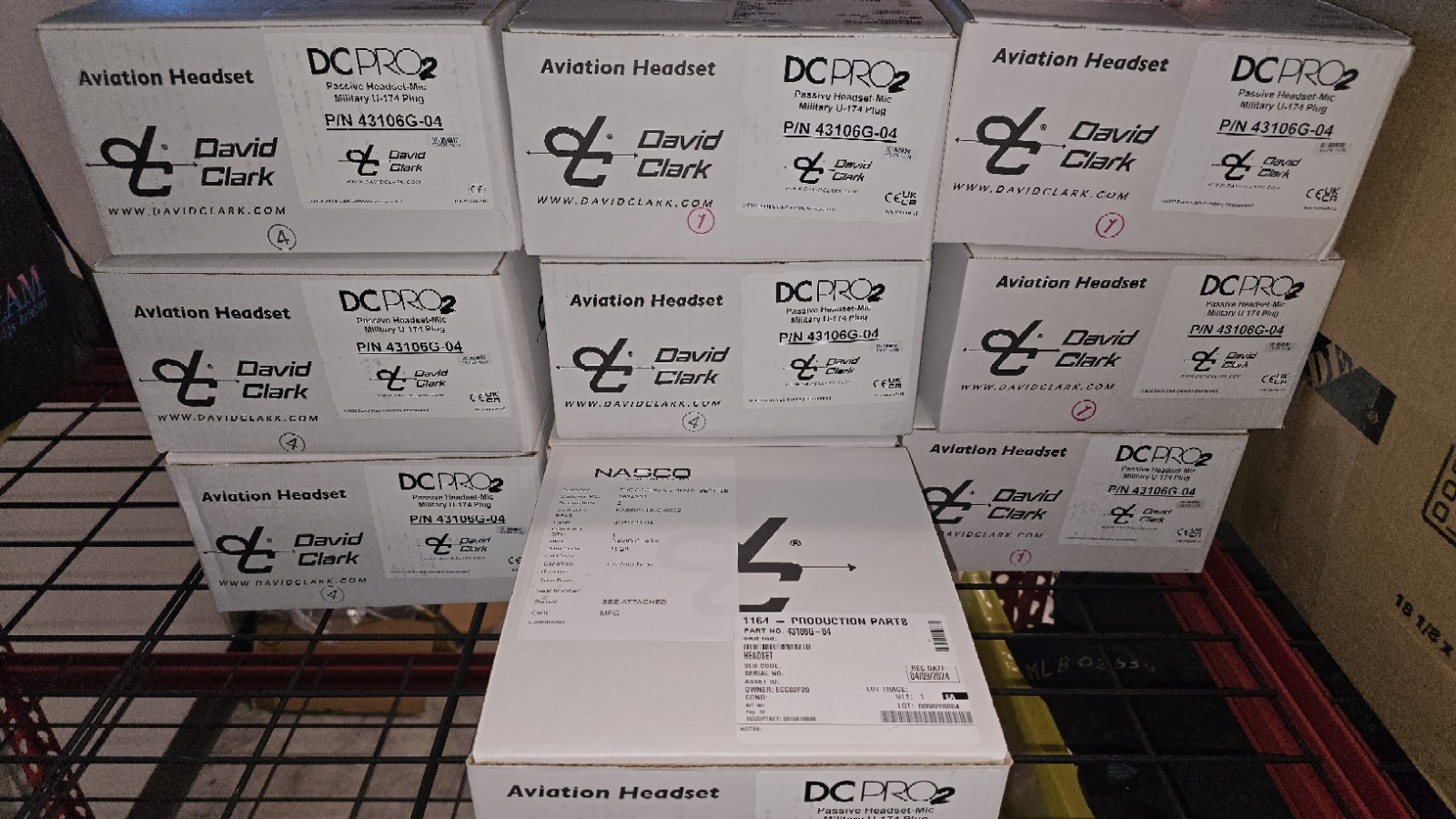 NEW David Clark DC PRO-2 Aviation Headset: Ultra-Lightweight Comfort and Crystal