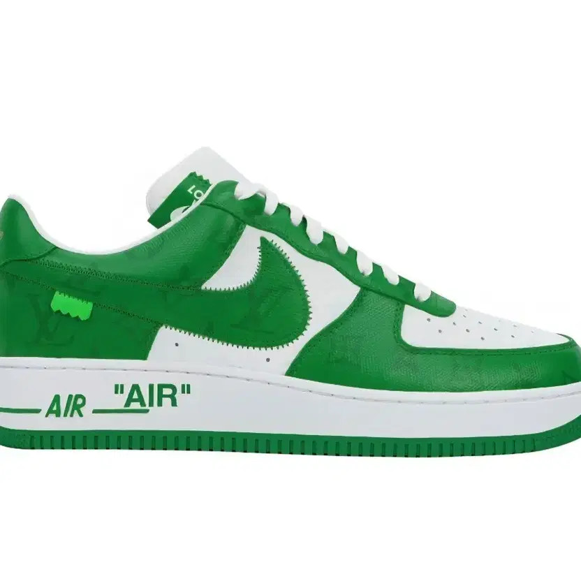 Louis Vuitton x Nike Green Force Sneakers US7