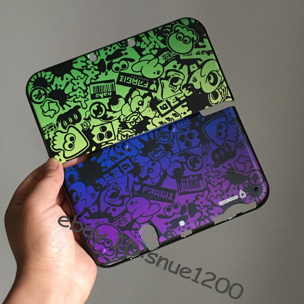 Custom Graffiti Pattern For New Nintendo 3DS XL LL Top Bottom Protective Case