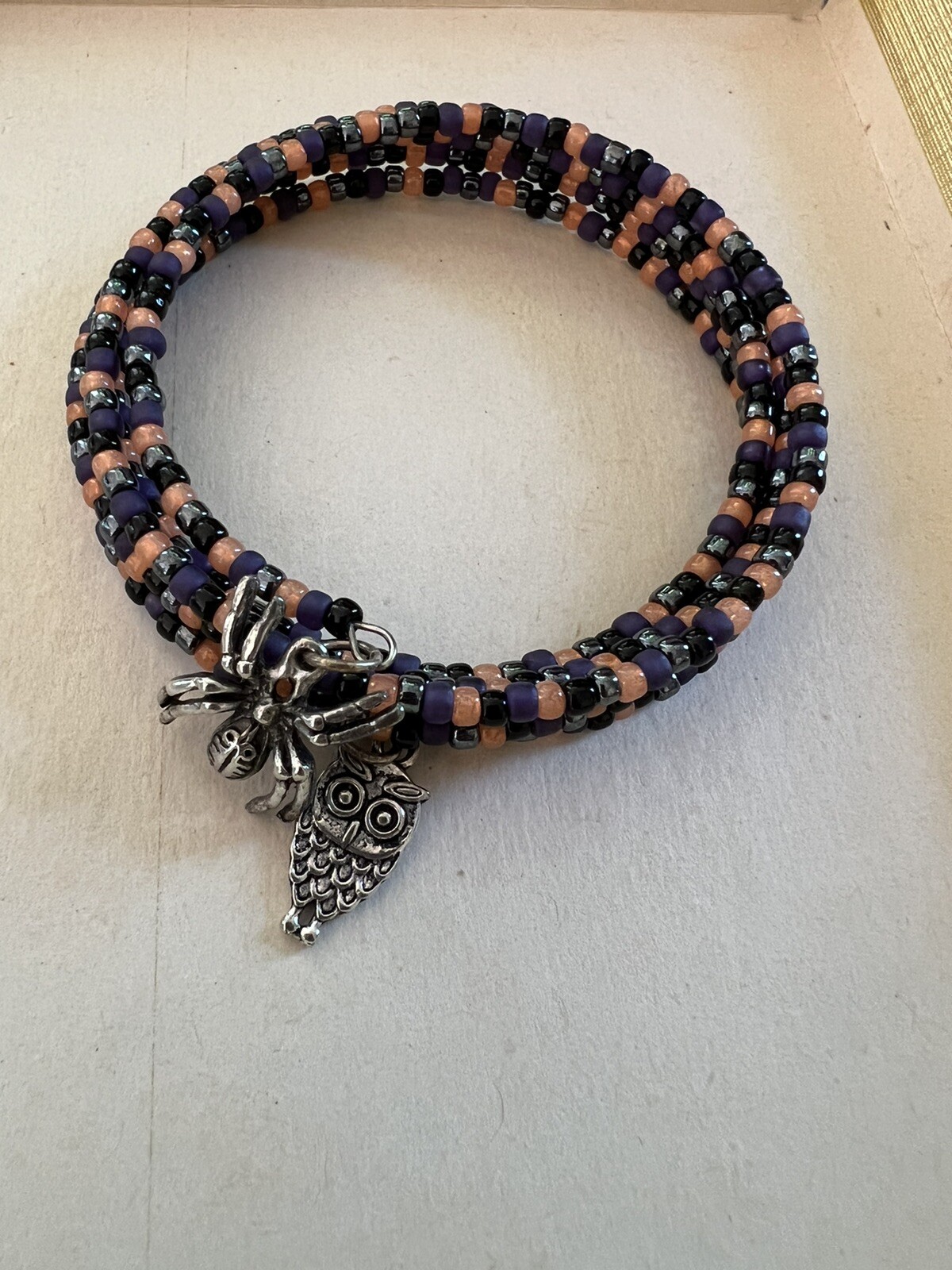handcrafted HALLOWEEN artisan bracelet