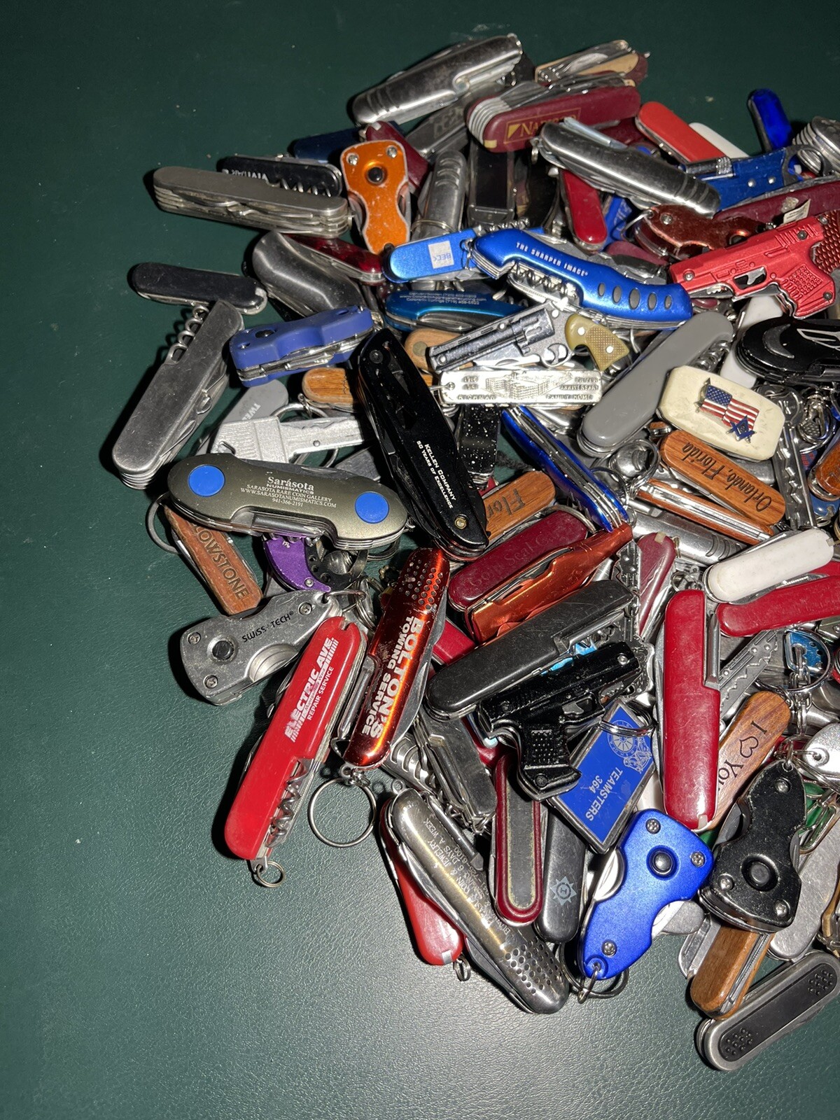 TSA Confiscated Pocket Knives/ Multitools Lot (see description)