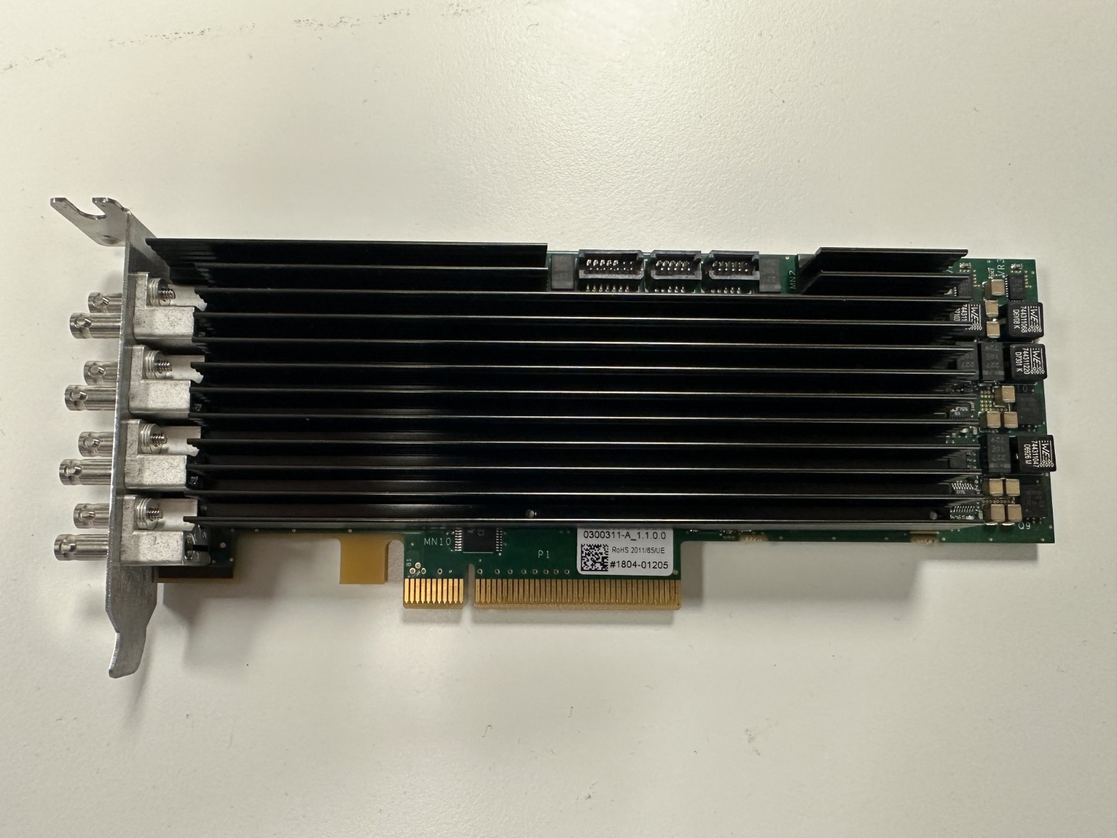 Ateme 0500267-A_1.0.1.0 8 Channel SDI PCIe 2.0 x4 Capture Card 0300311-A_1.1.0.0