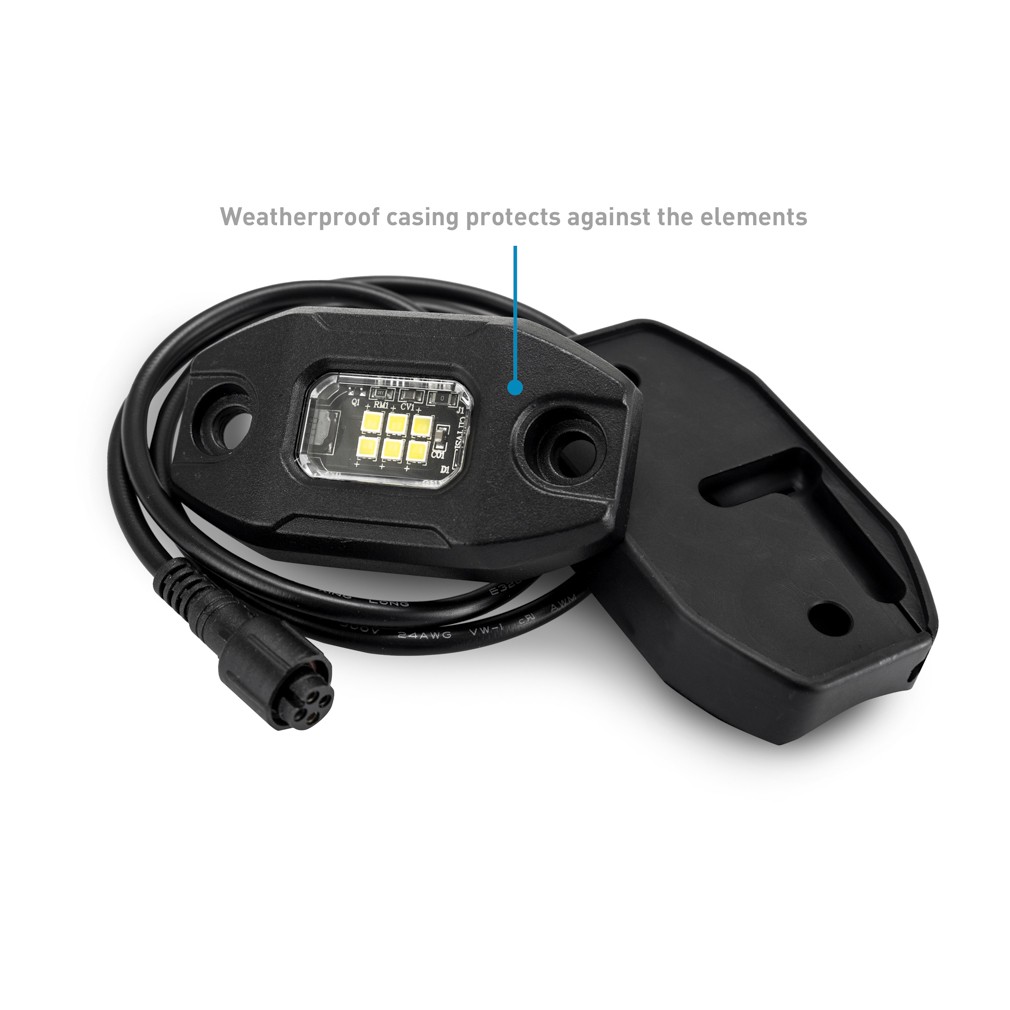 Borne Off-Road Rock Light (4) Short Harness