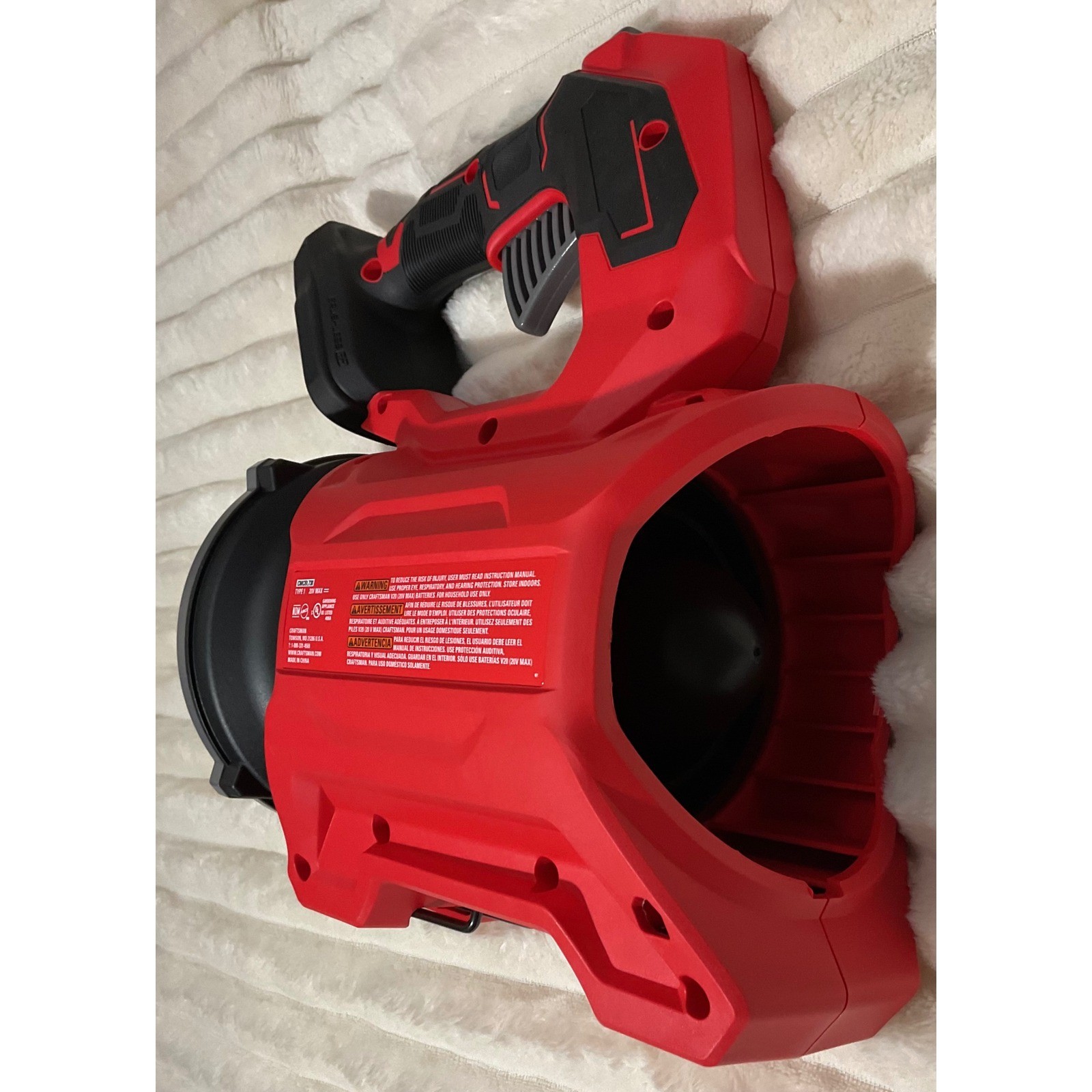 V20 Brushless RP Cordless Handheld Axial Blower CMCBL730 Tool Only Open Box