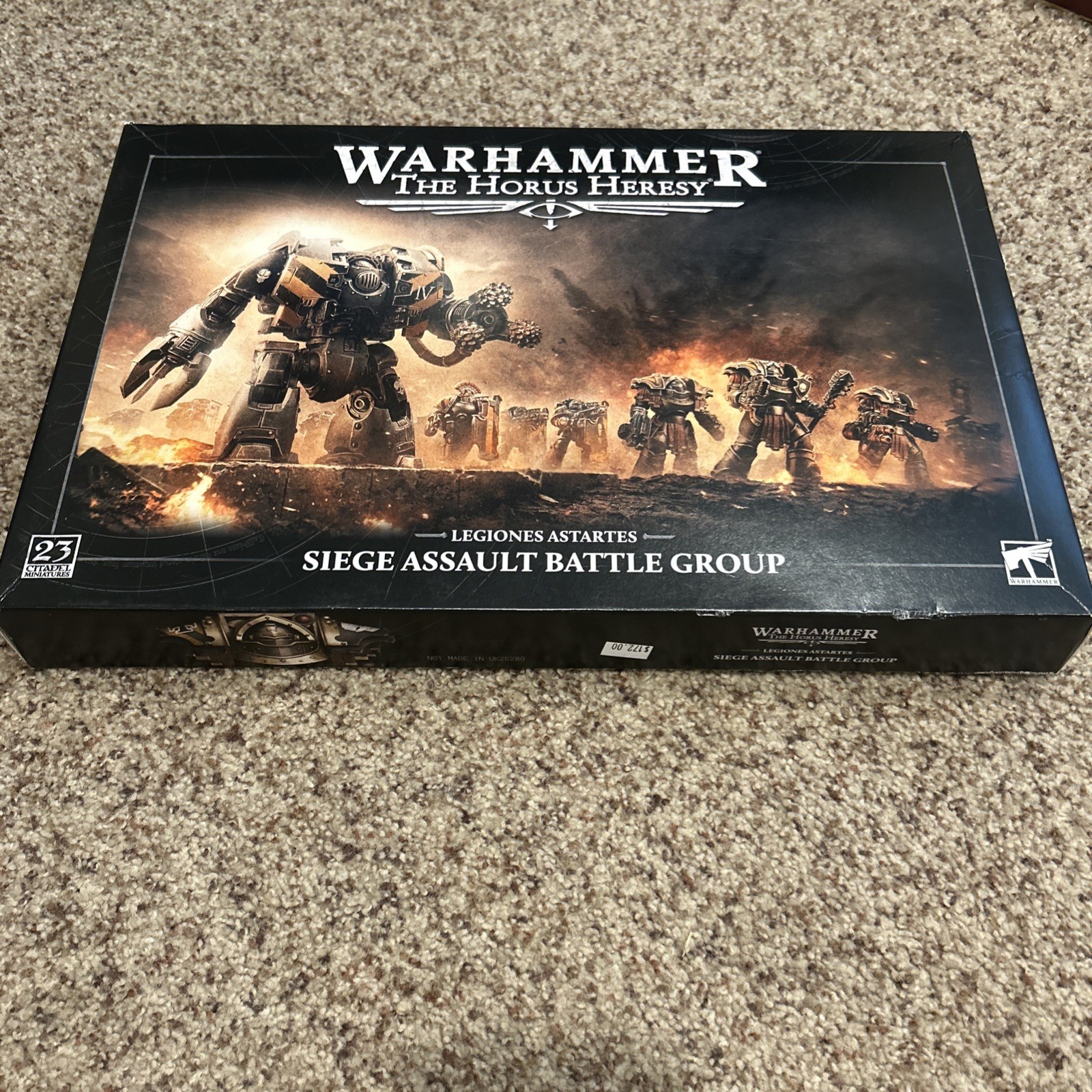 RARE - Legiones Astartes Siege Assault Battle Group OOP NIB