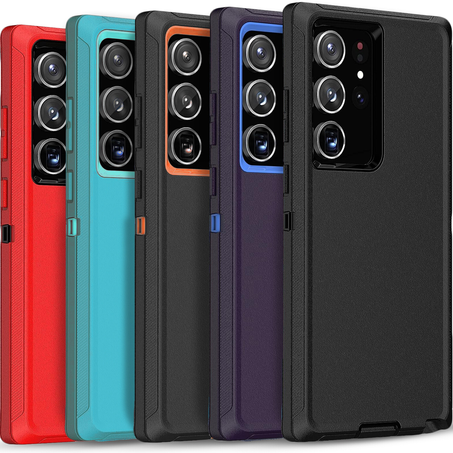 For Samsung Galaxy Note 20 Ultra Case Phone Cover Shockproof + Tempered Glass