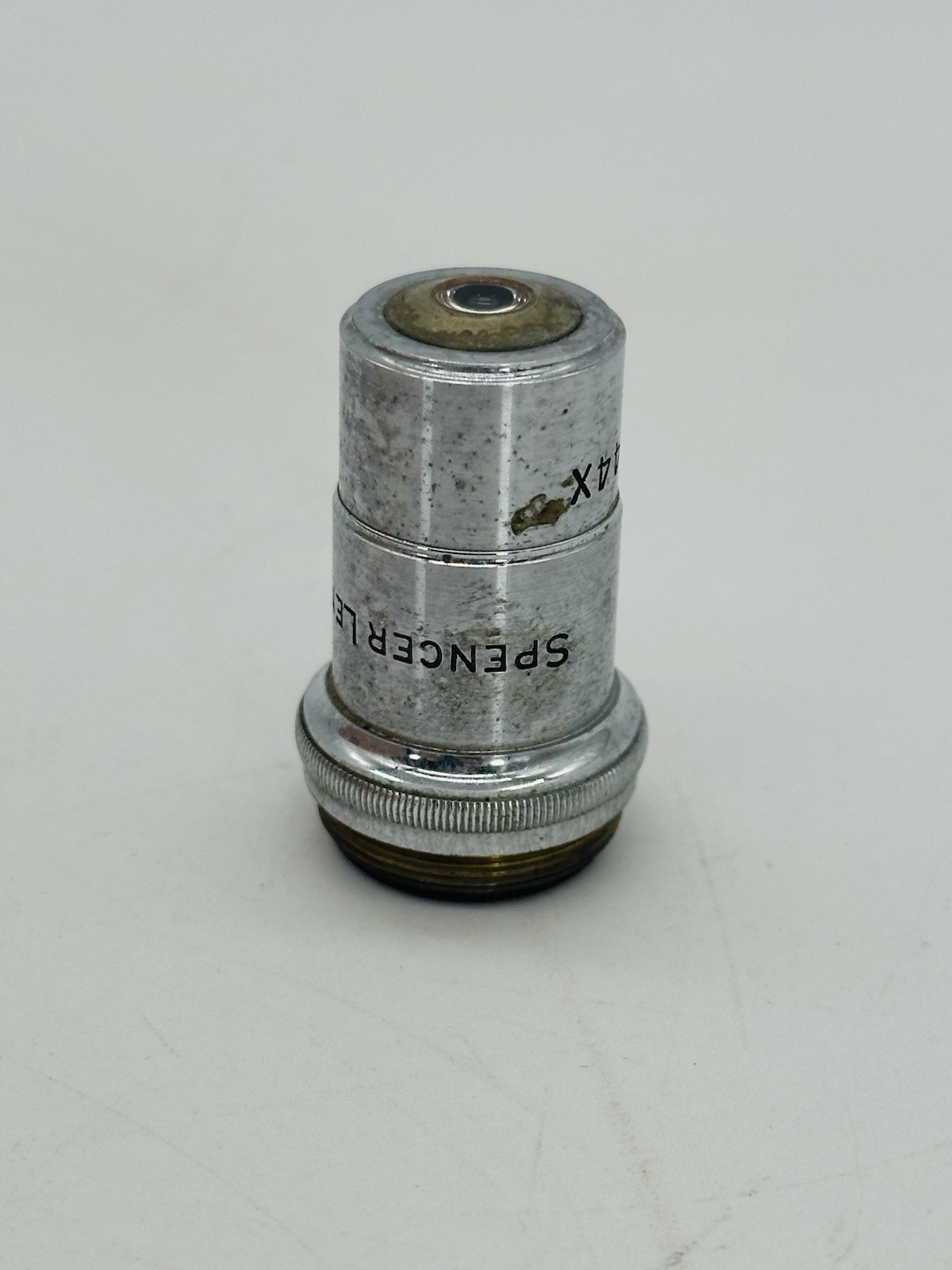 Vintage Spencer Buffalo Lens 4mm-N.A.O.66-44x Microscope Objective