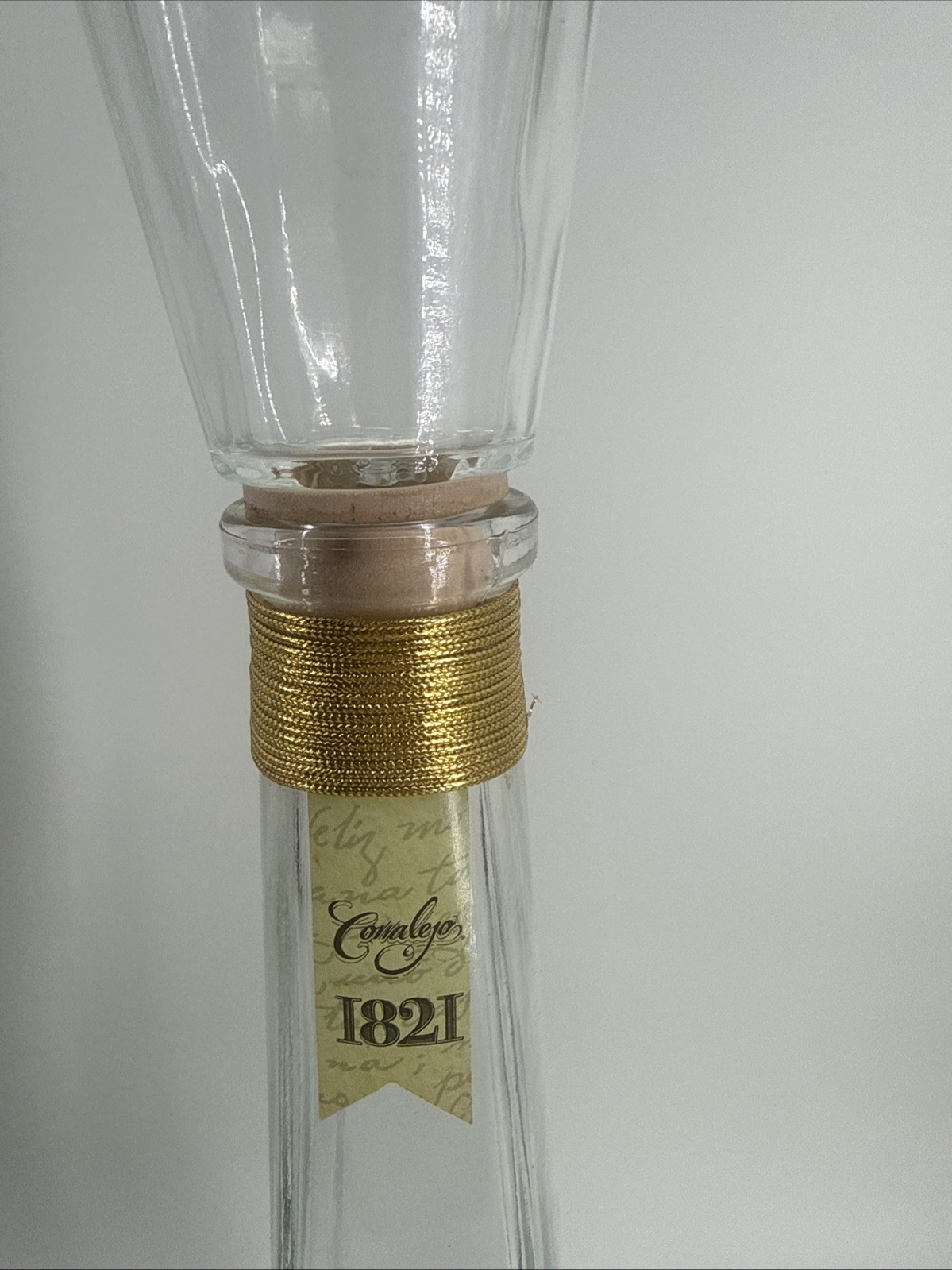 1821 Corralejo TEQUILA EXTRA AÑEJO Bottle (Empty)