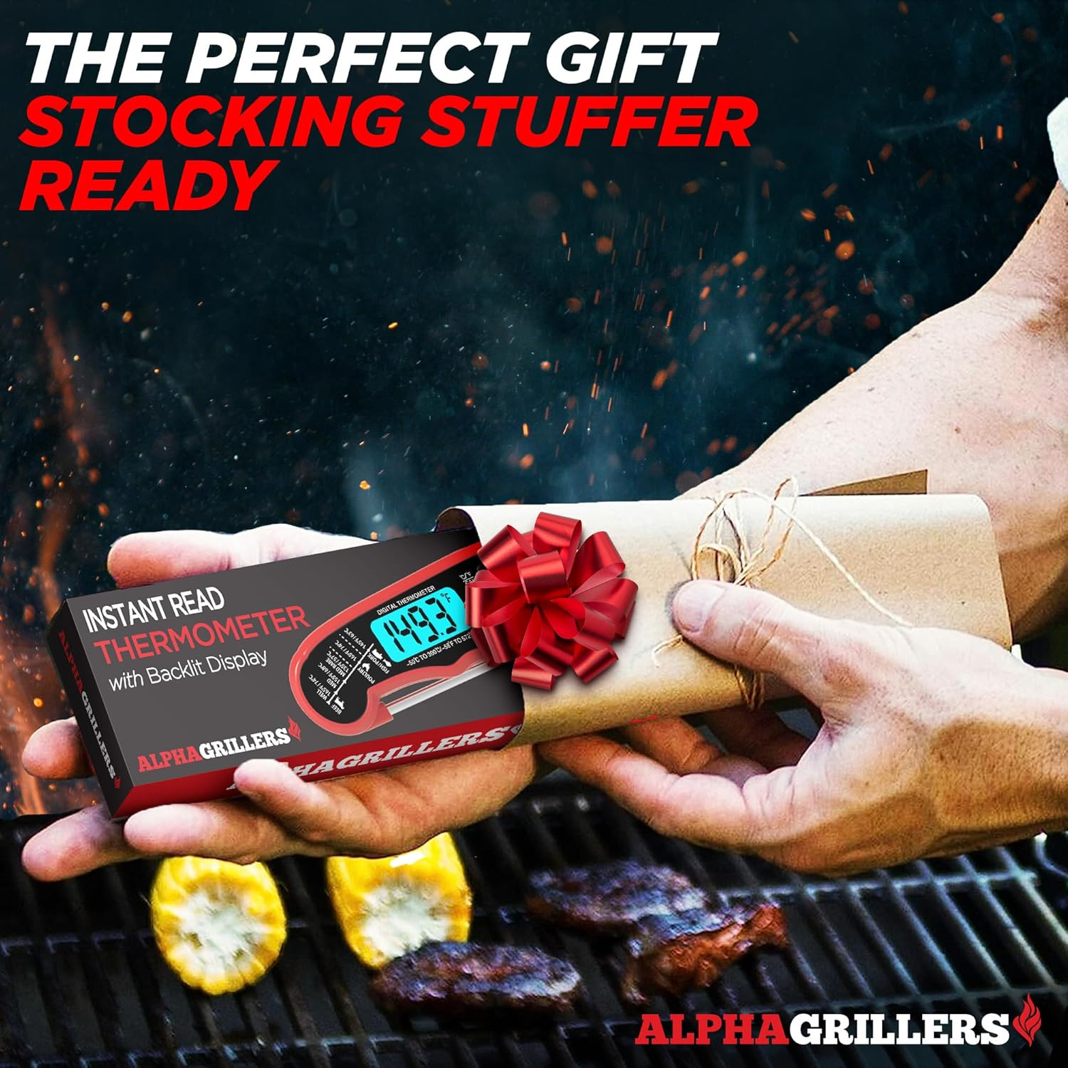 Digital Instant Read Meat Thermometer for Cooking Grilling